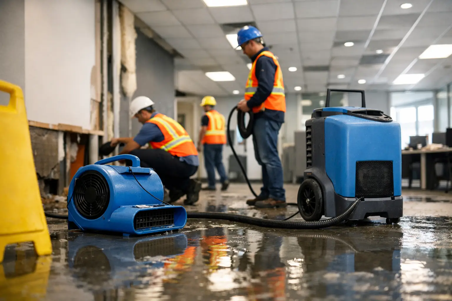 Commercial Water Damage Response That Works - 416 Restoration
